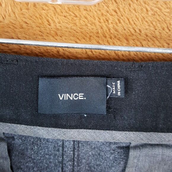 VINCE Mens Jeans Size 32 Gray Chino Relaxed Tapered Leg Jogger Pants Pockets - Picture 3 of 8